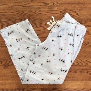 J. Crew Penguin Pajama Bottoms NWOT